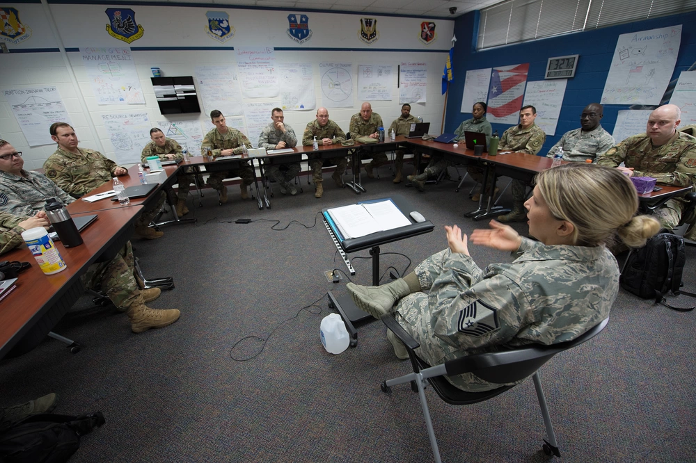 Air force basic instructor course classroom 