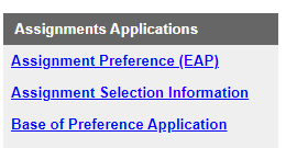 assignments applications vmpf