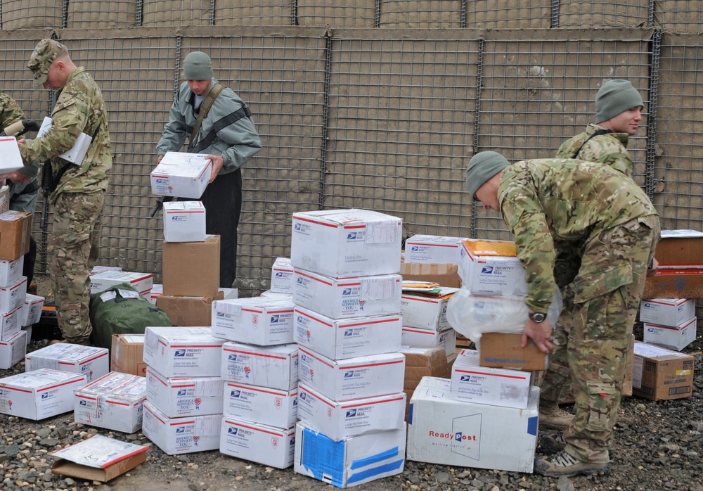 deployed care packackages shipped apo fpo dpo